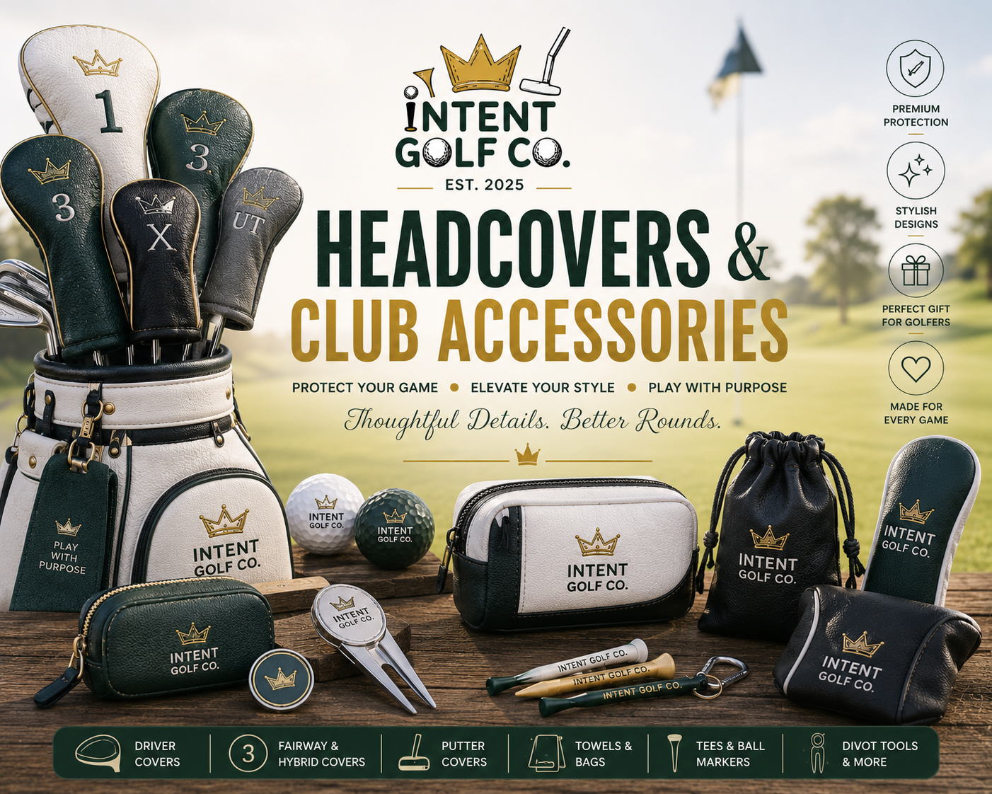 Headcovers & Club Accessories