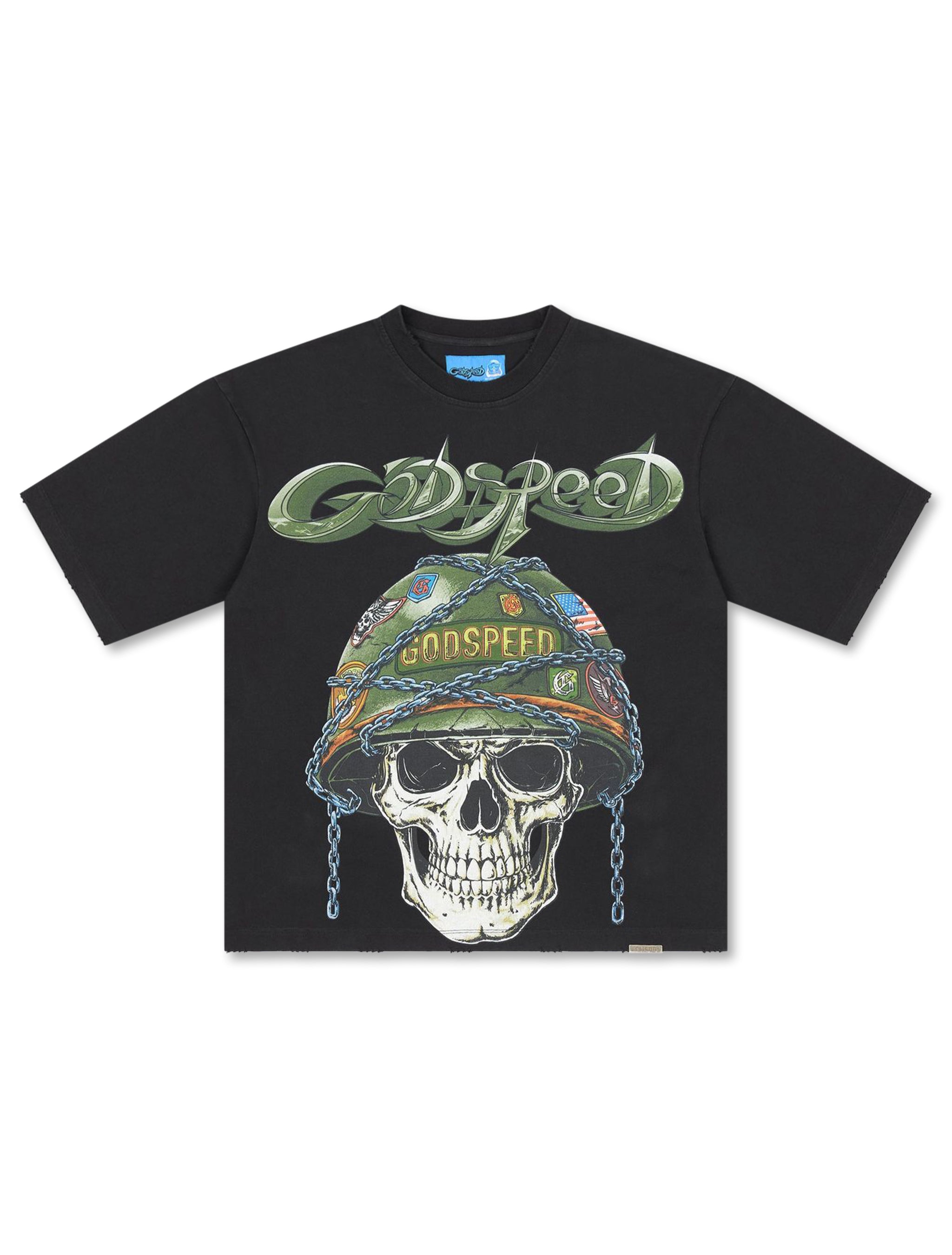 Godspeed Badges of Honor II Boxy Tee - Black