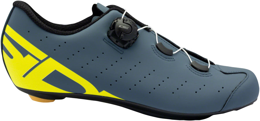 SIDI Fast 2 Road Shoes - Men's Blue/Yellow 41.5