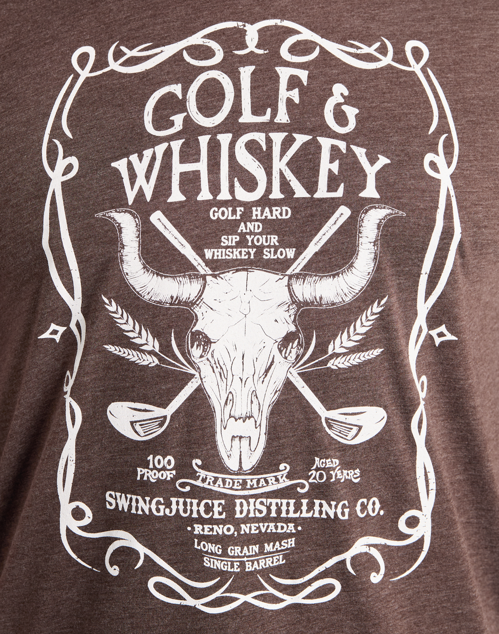 Golf & Whiskey Unisex T-Shirt