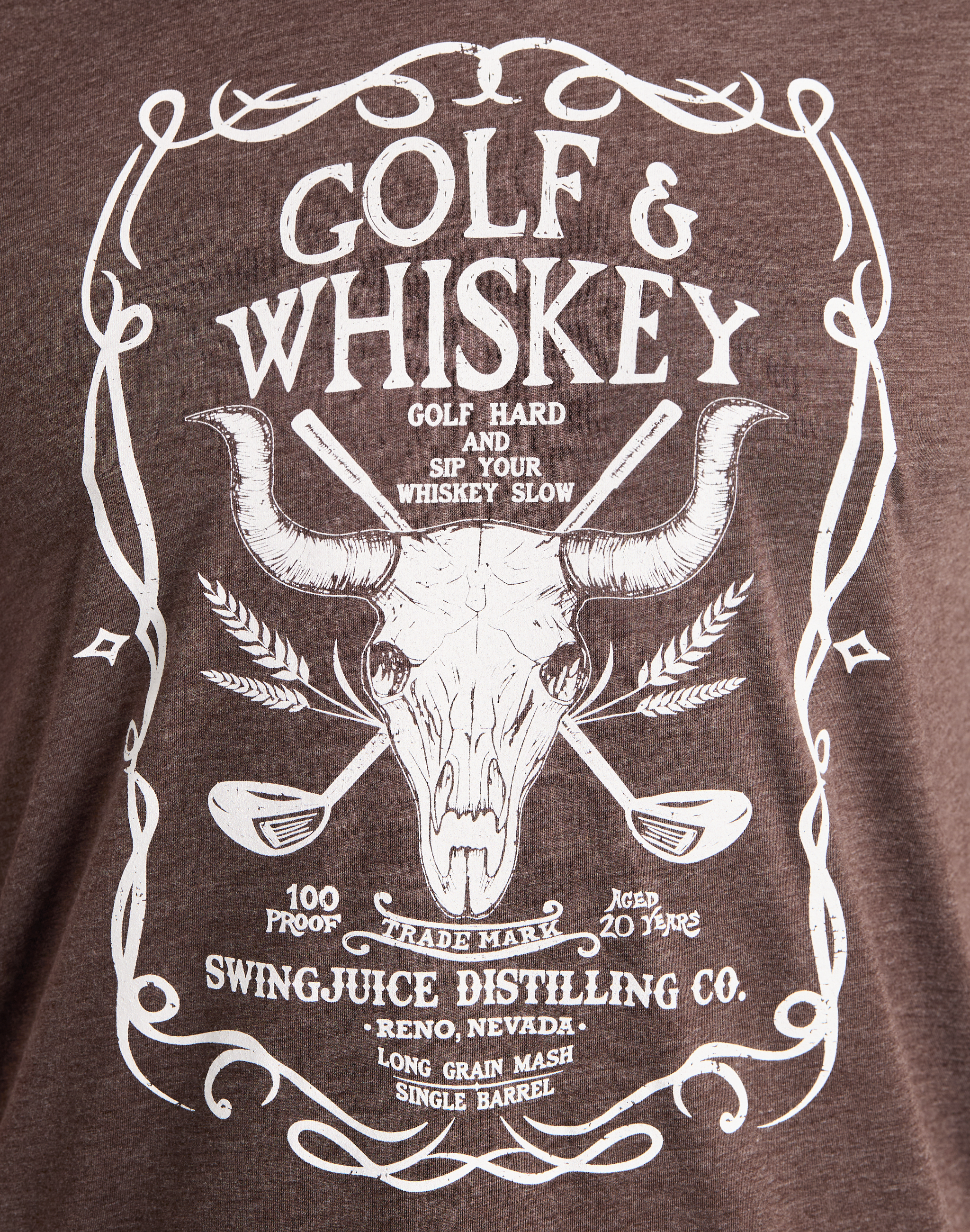 Golf & Whiskey Unisex T-Shirt