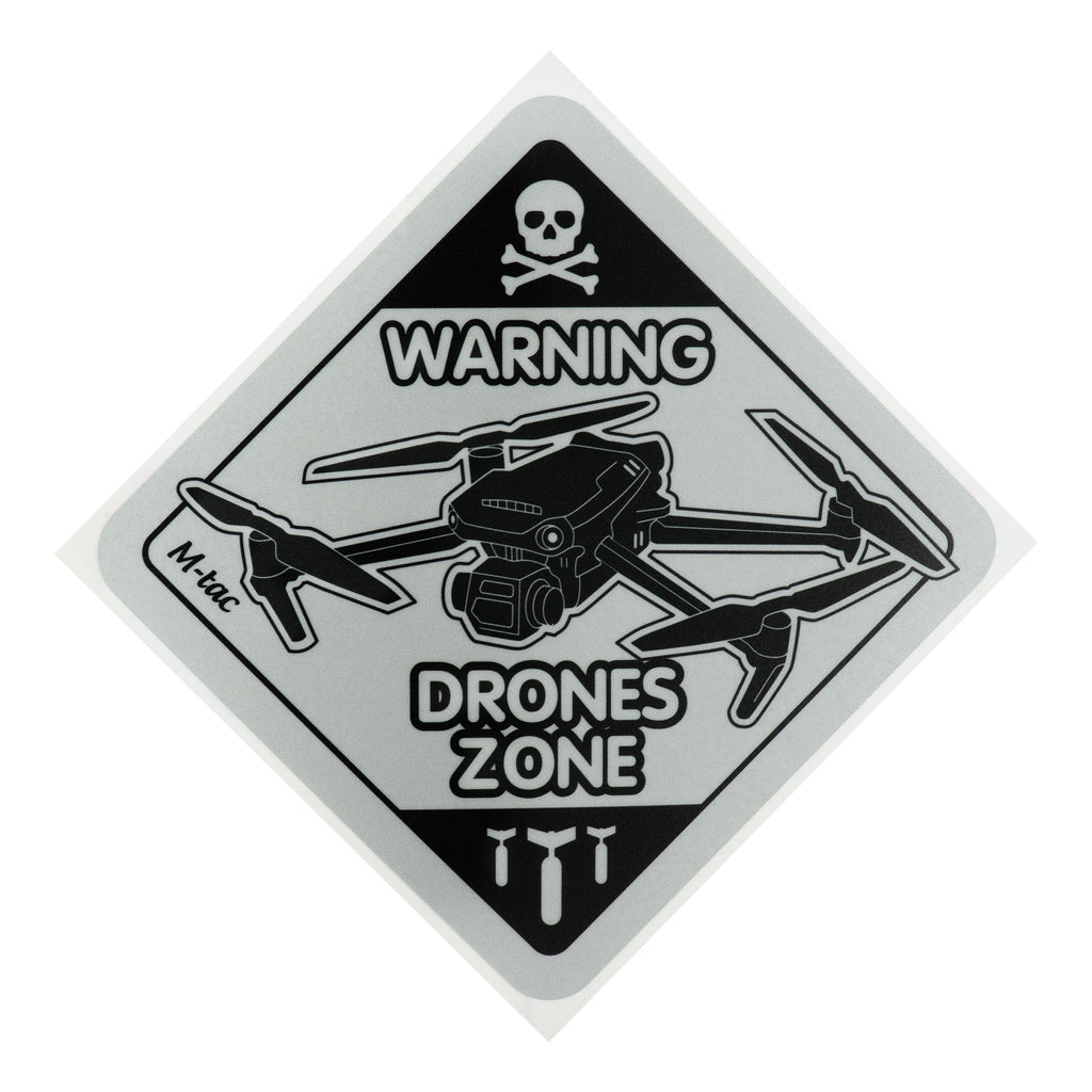 M-Tac Sticker Drones Zone Reflective