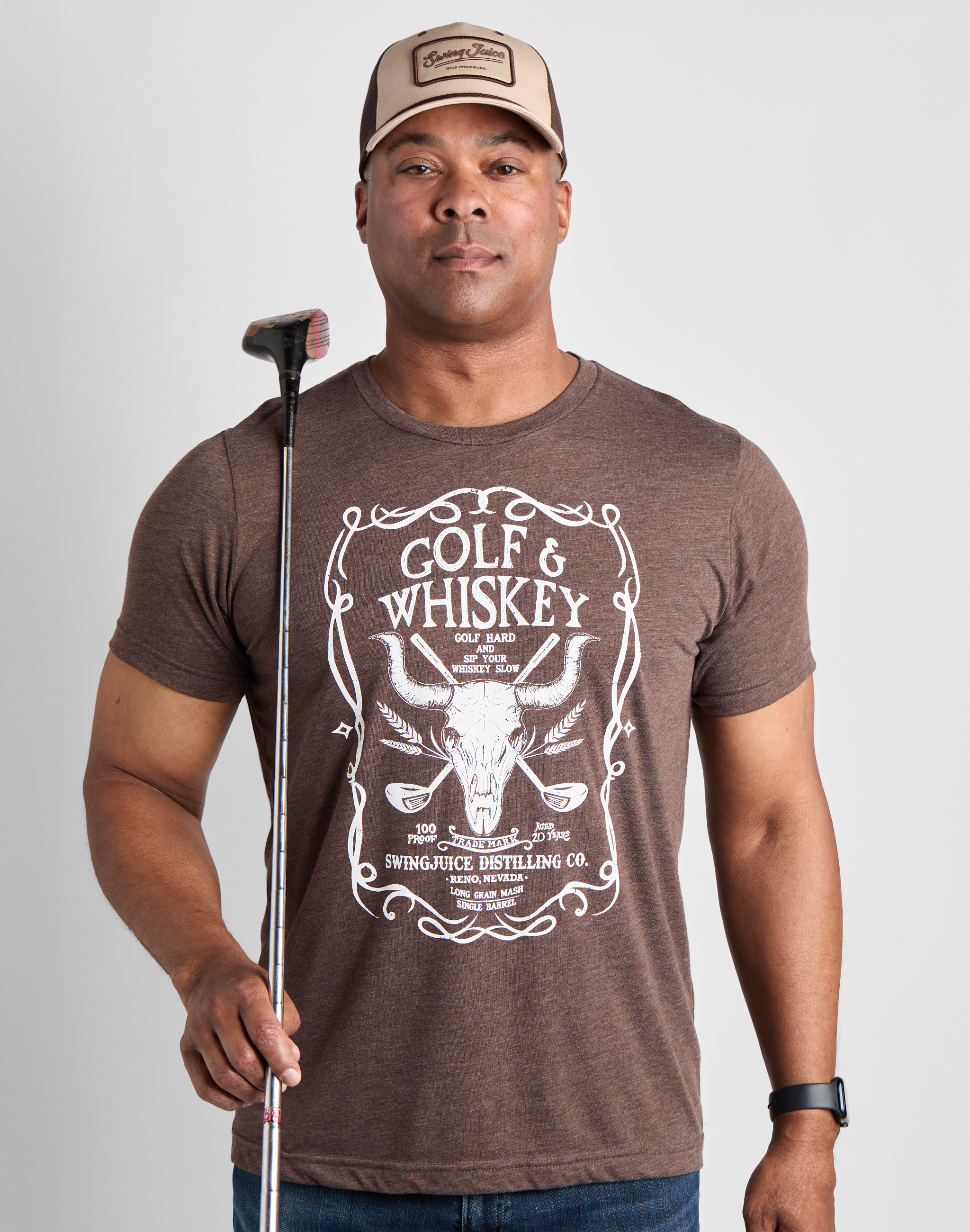 Golf & Whiskey Unisex T-Shirt