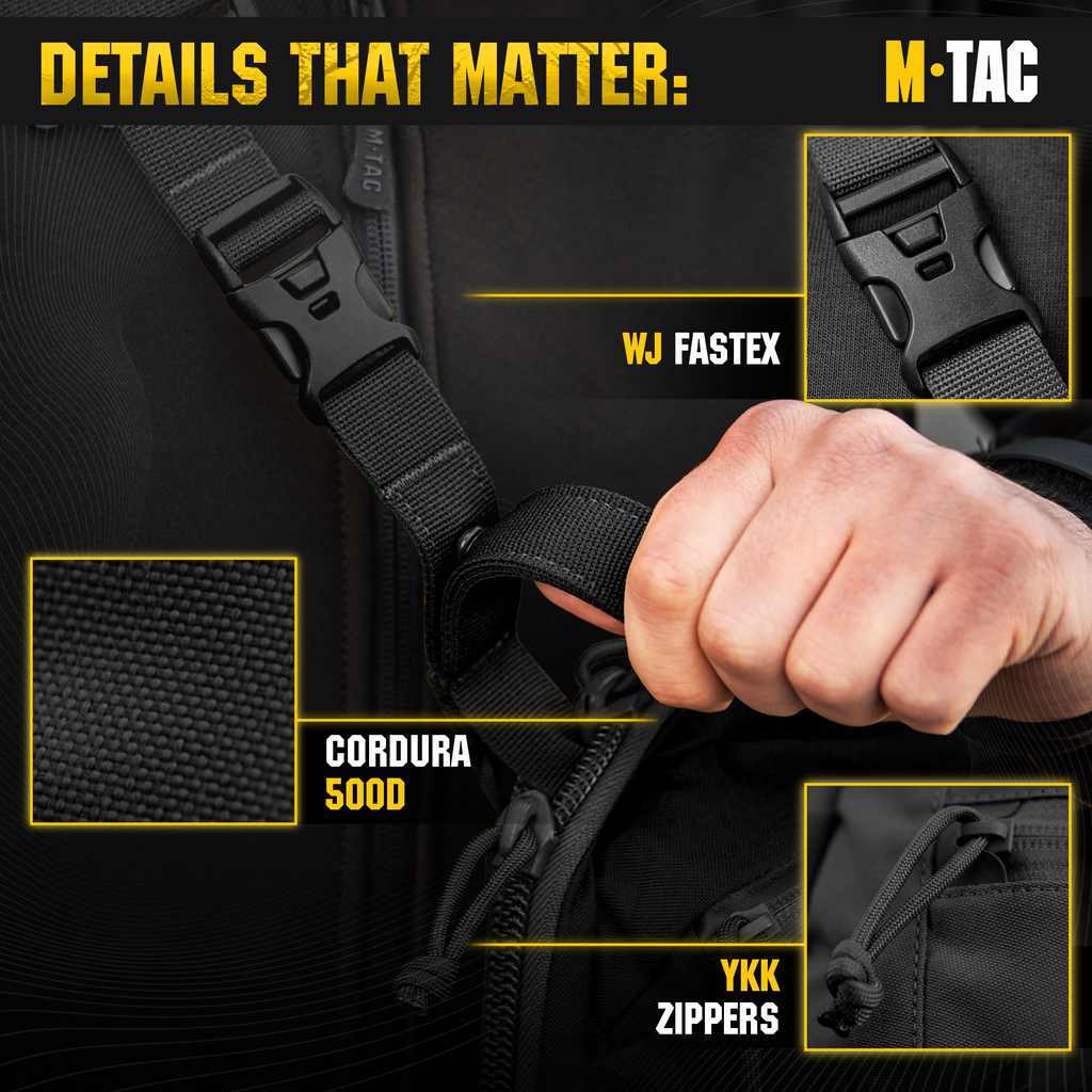 M-Tac Elite Sphaera Large Bag Gen II with Loop Panel
