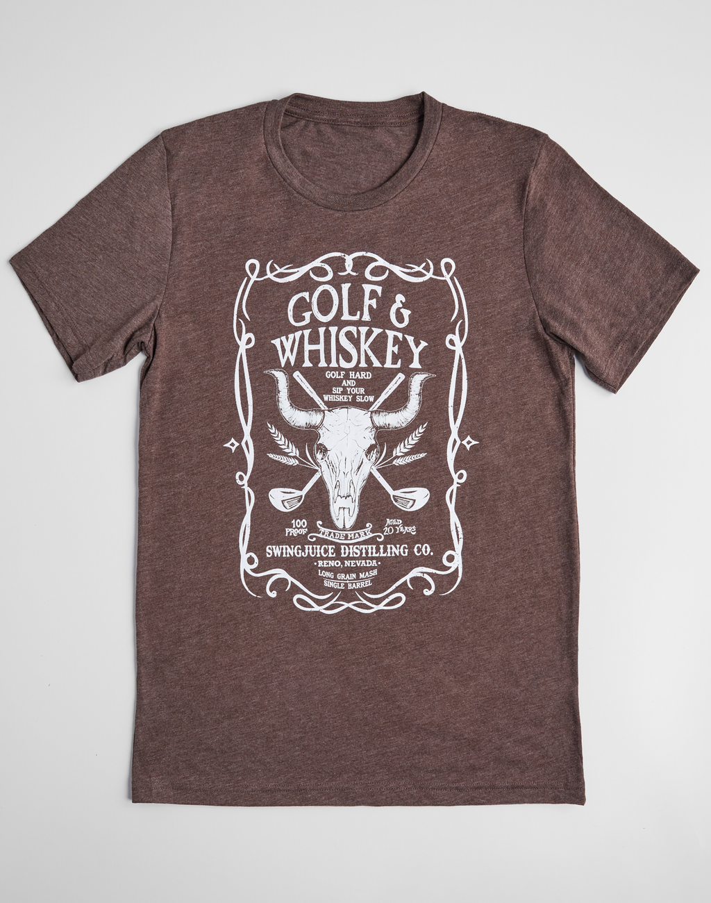 Golf & Whiskey Unisex T-Shirt