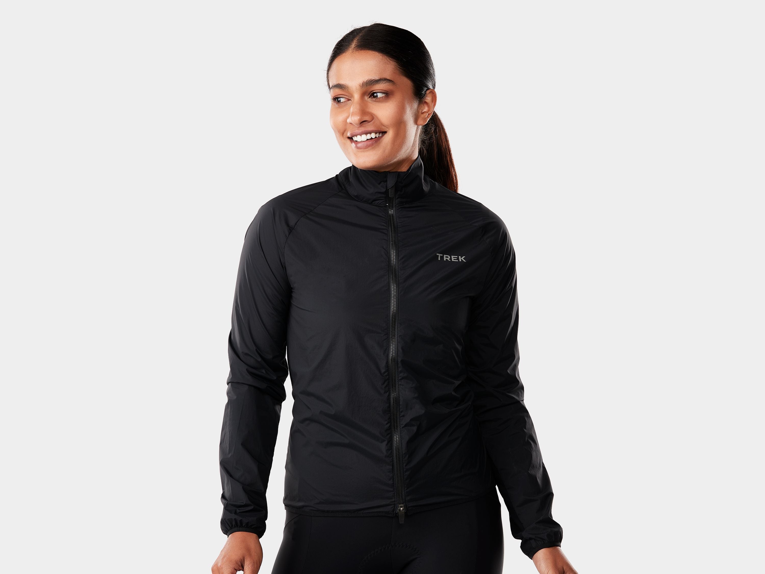 Trek Circuit Wind Women Medium Black Jacket