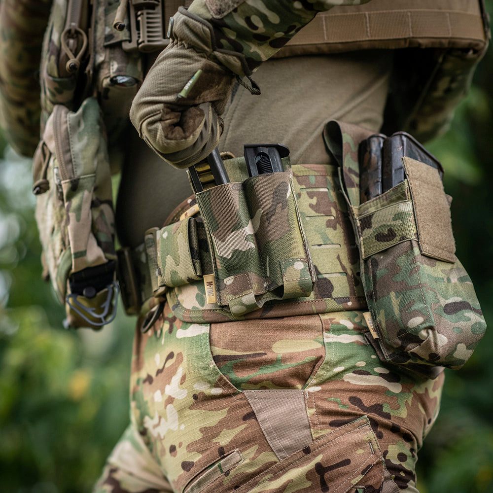 M-Tac Pouch Double Magazine for Pistol APS Laser Cut