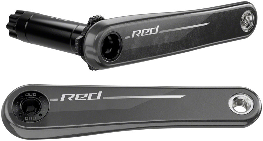 SRAM RED Crank Arm Assembly - 170mm 12-Speed 8-Bolt Direct Mount DUB Spindle Interface Natural Carbon E1