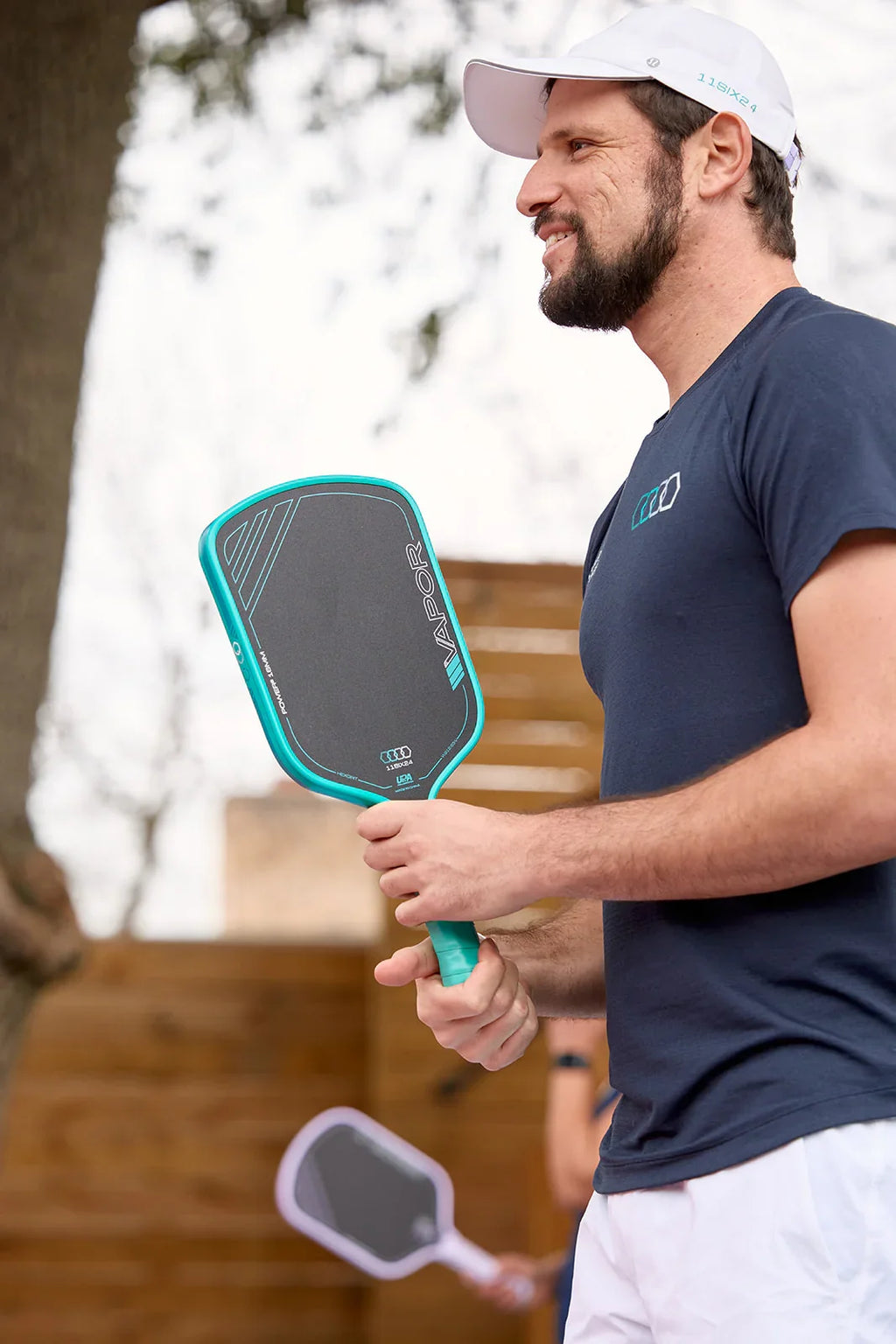11SIX24 Vapor Power 2 16mm White Pickleball Paddle