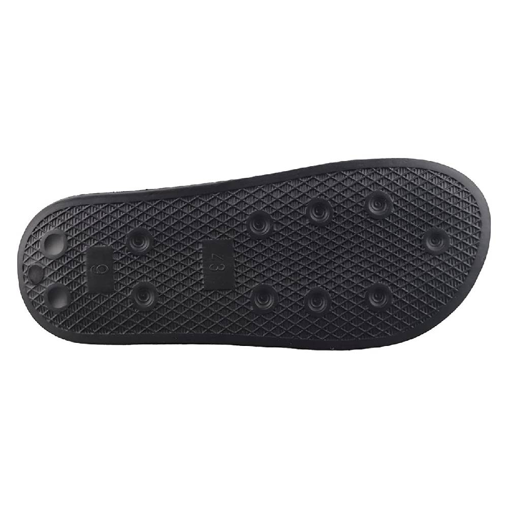 Adult Soccer Slide Sandals - Black