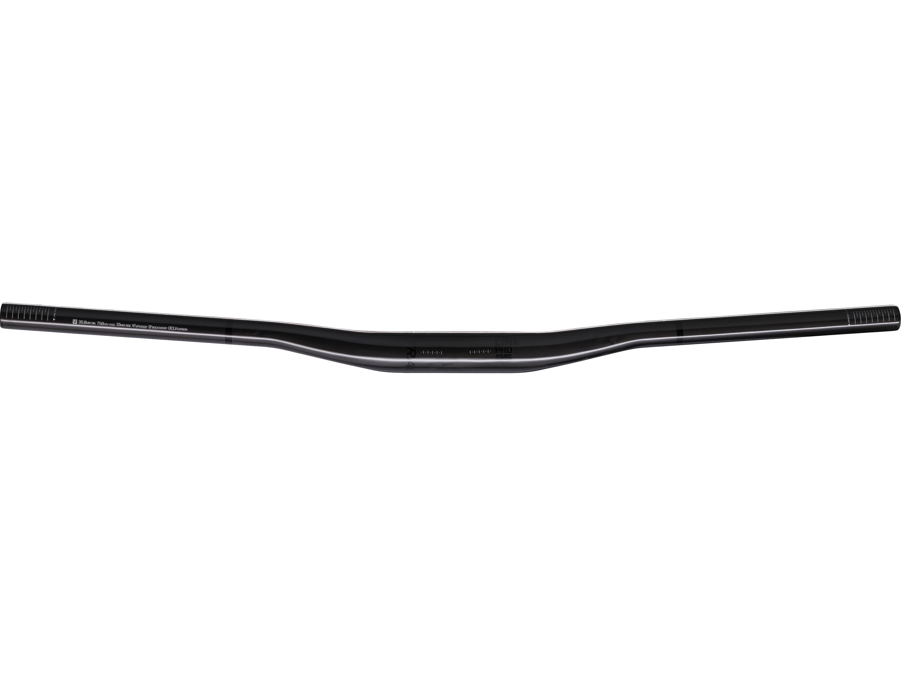 Bar Bontrager Line Pro 35mm 750 x 27.5mm Carbon
