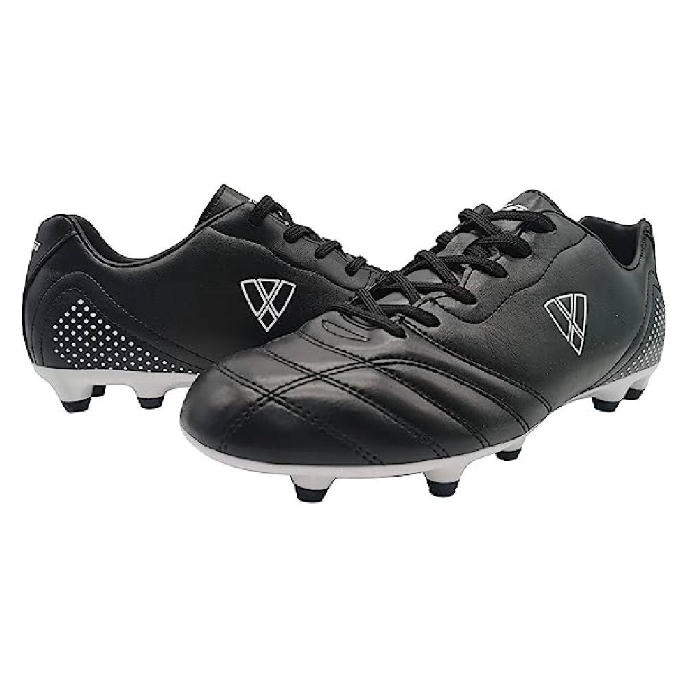 Redondo Firm Ground Soccer Shoes -Black/White