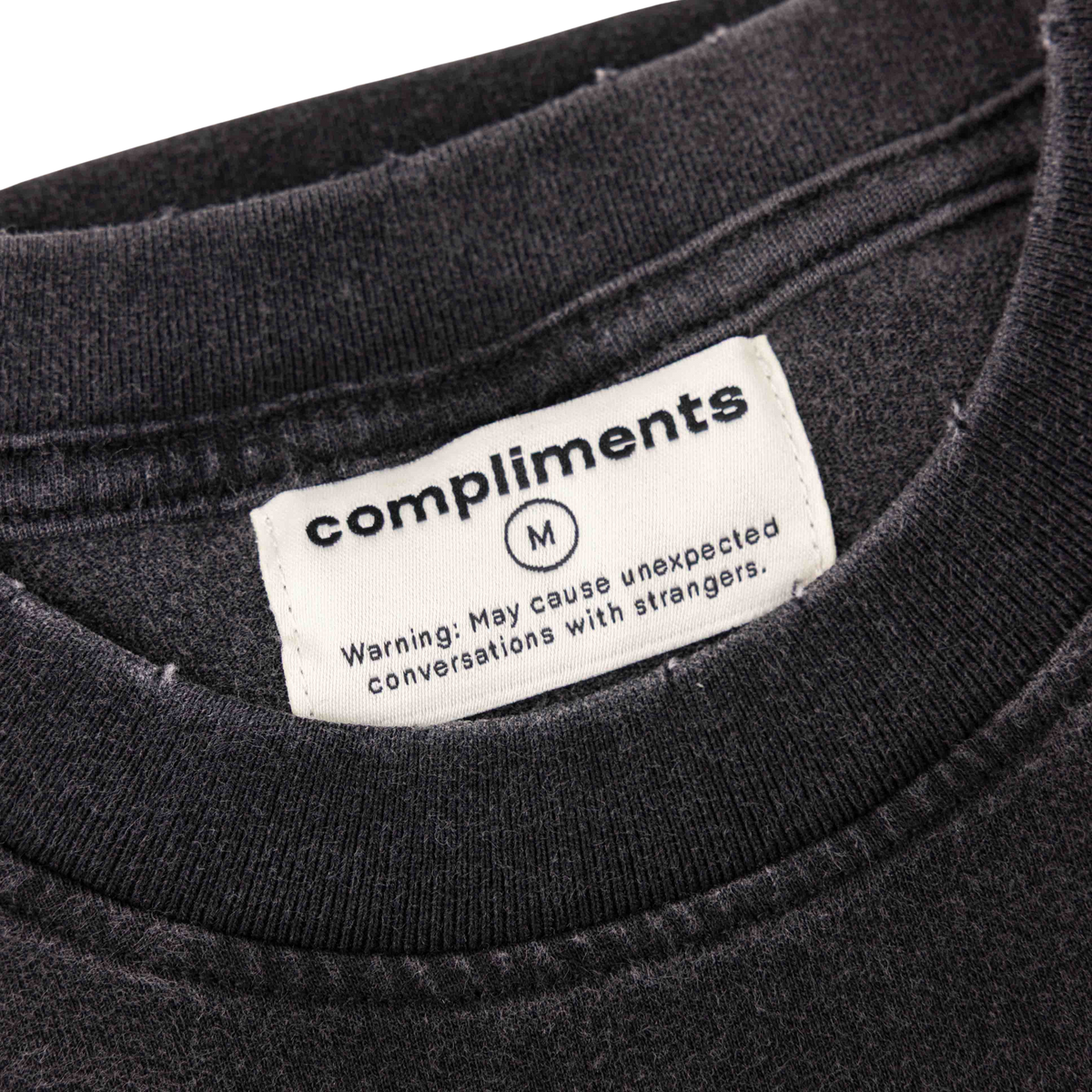 Compliments You Saw Me Black Vintage Shirt