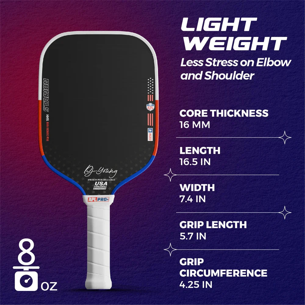 Valorix Gen 4 Pro+ 16mm Pickleball Paddle