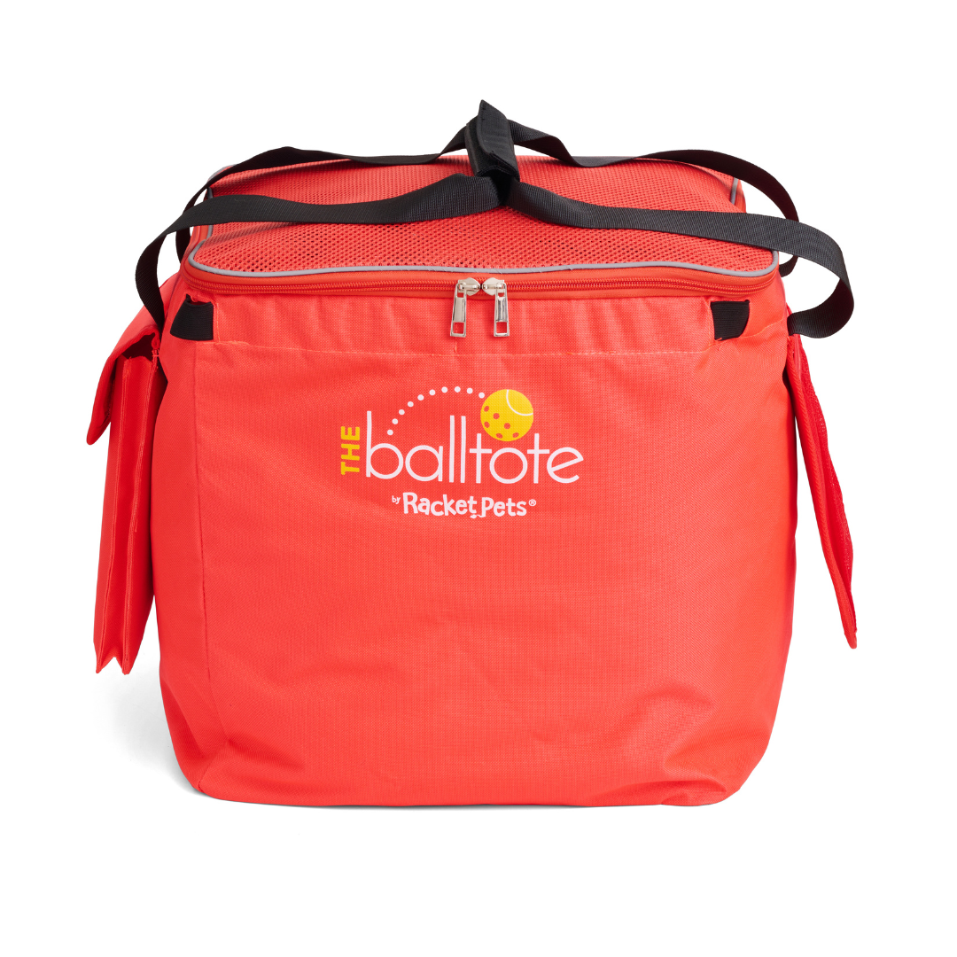 Ball Tote - Orange Replacement Bag for Tennis and Pickleball Pro Teaching Cart
