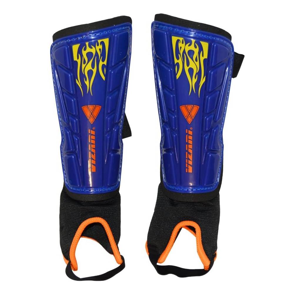 Blaze Soccer Shin Guard-Blue/Orange