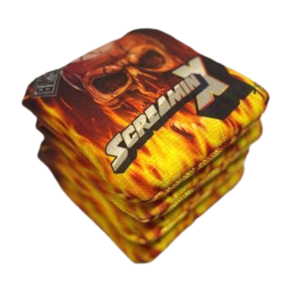 Screamin X Cornhole Bags (7/9 or optional 7/10)