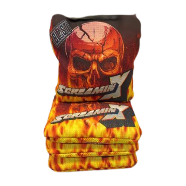 Screamin X Cornhole Bags (7/9 or optional 7/10)