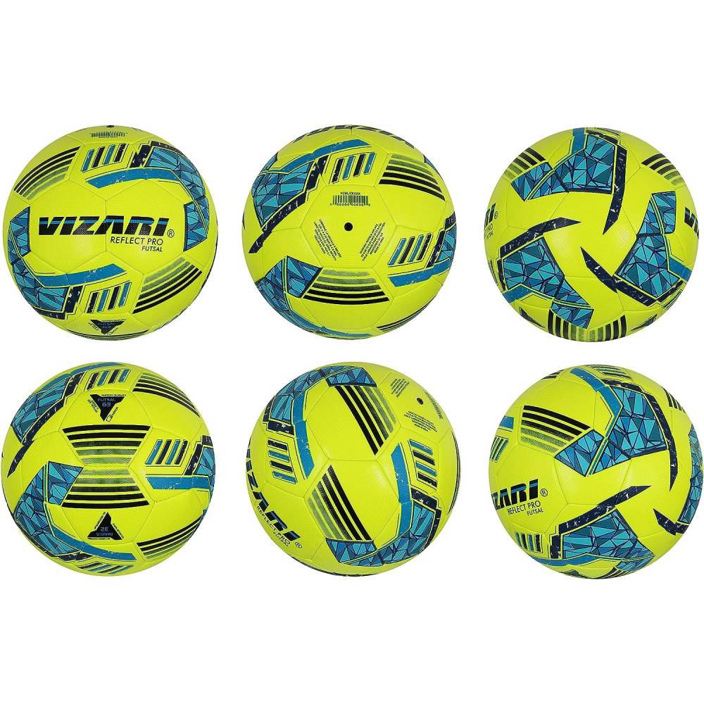 Reflect Pro Premium Indoor Soccer Ball - Lime Yellow