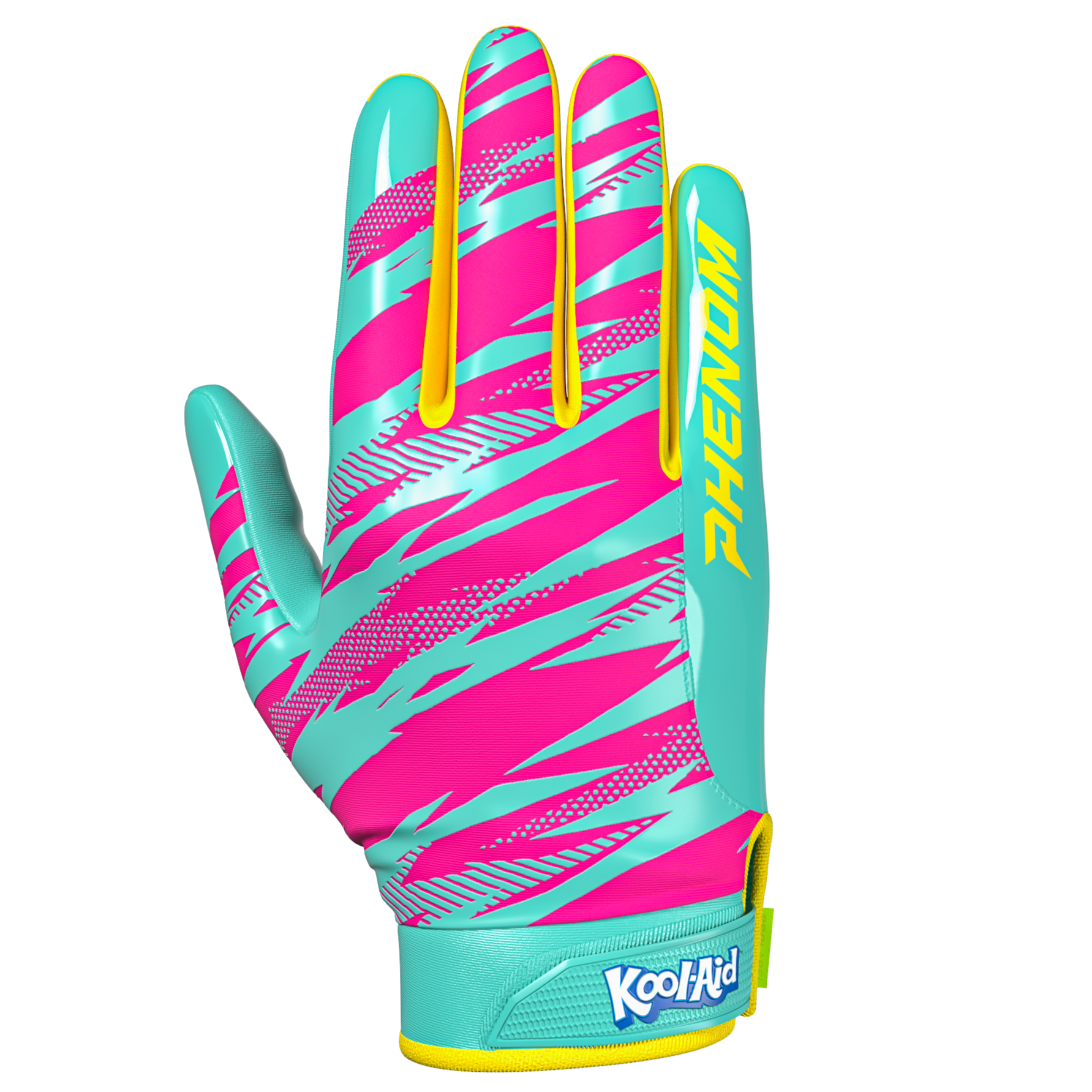 Kool-Aid 'Sharkleberry Fin' Football Gloves - VPS4 by Phenom Elite