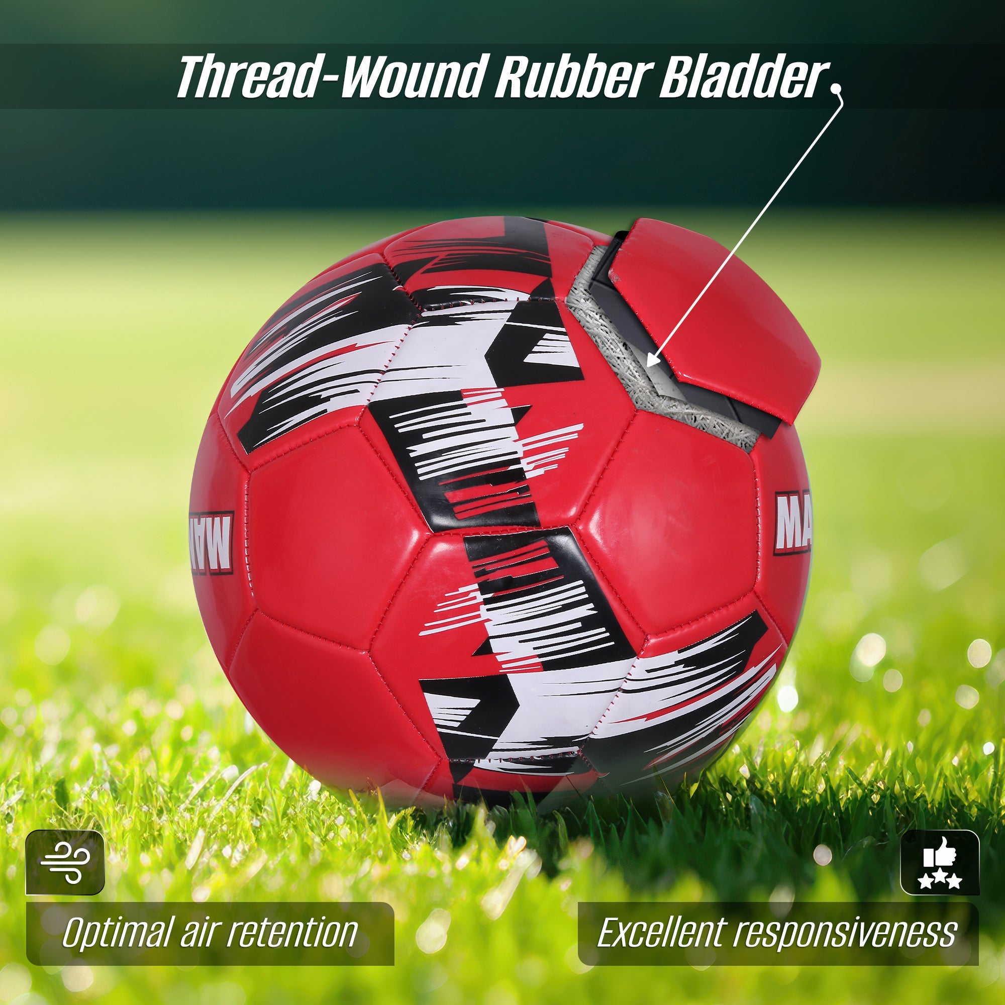Club Team Soccer Balls - Manchester Red