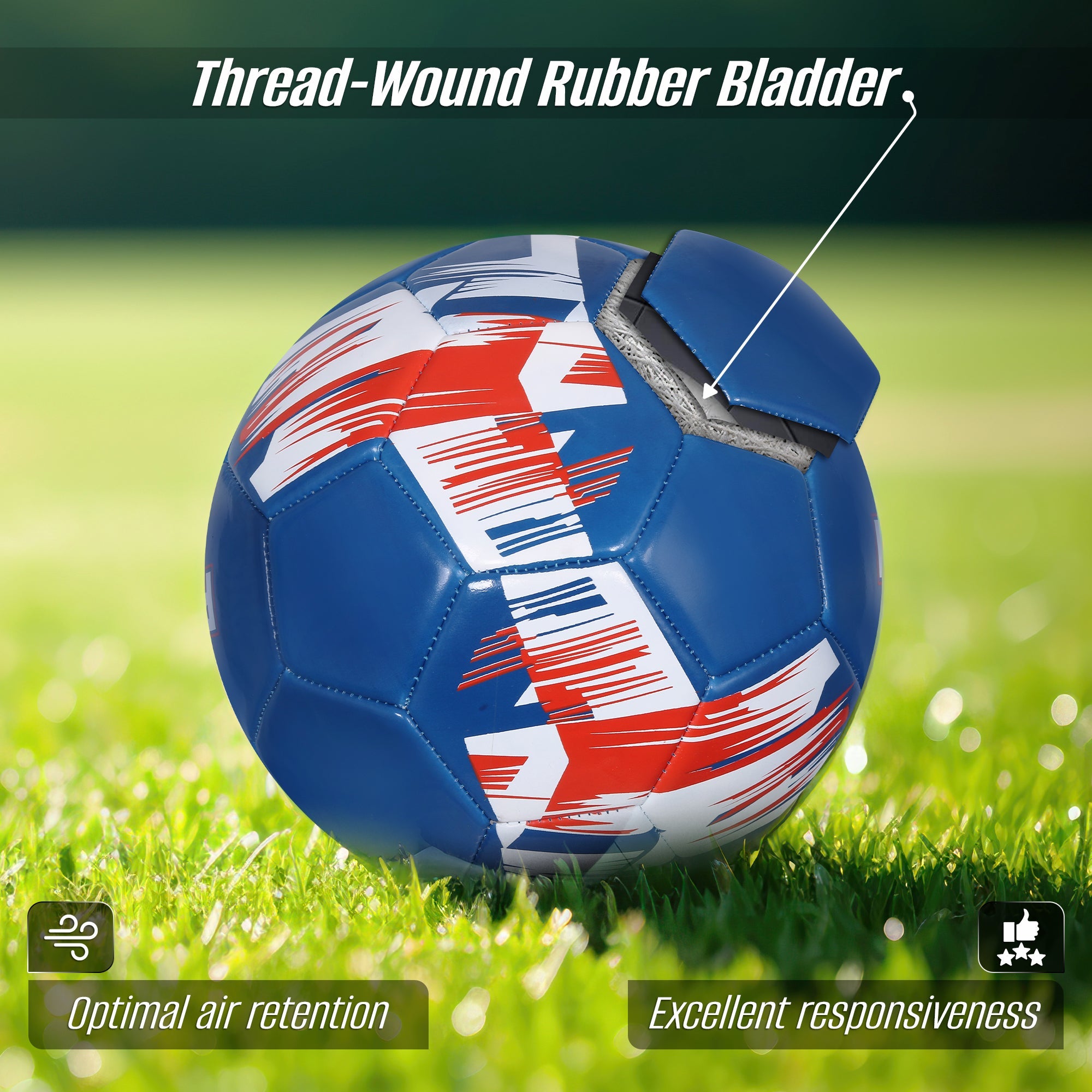 Club Team Soccer Balls - Paris Blue