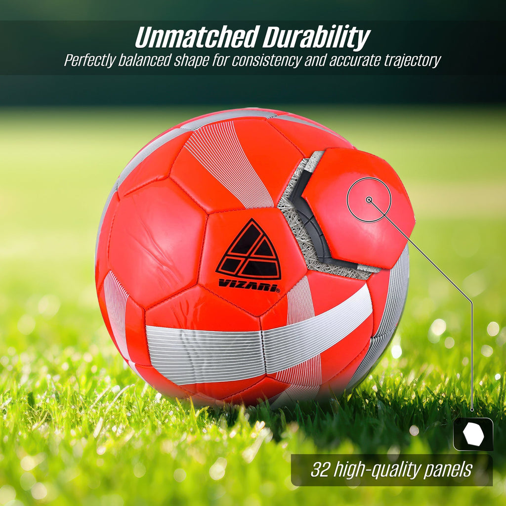 Hydra Soccer Ball-Red