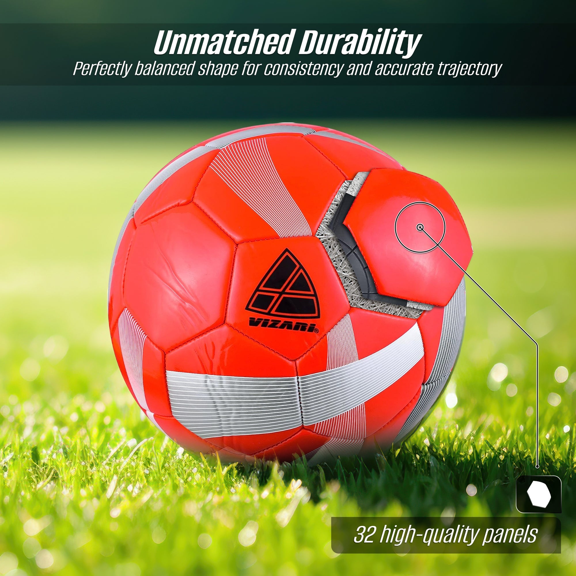 Hydra Soccer Ball-Red