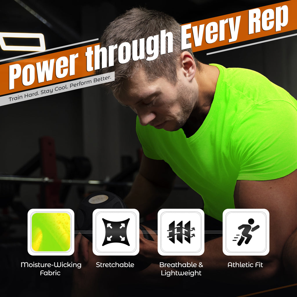 Performance T-Shirt-Neon Green