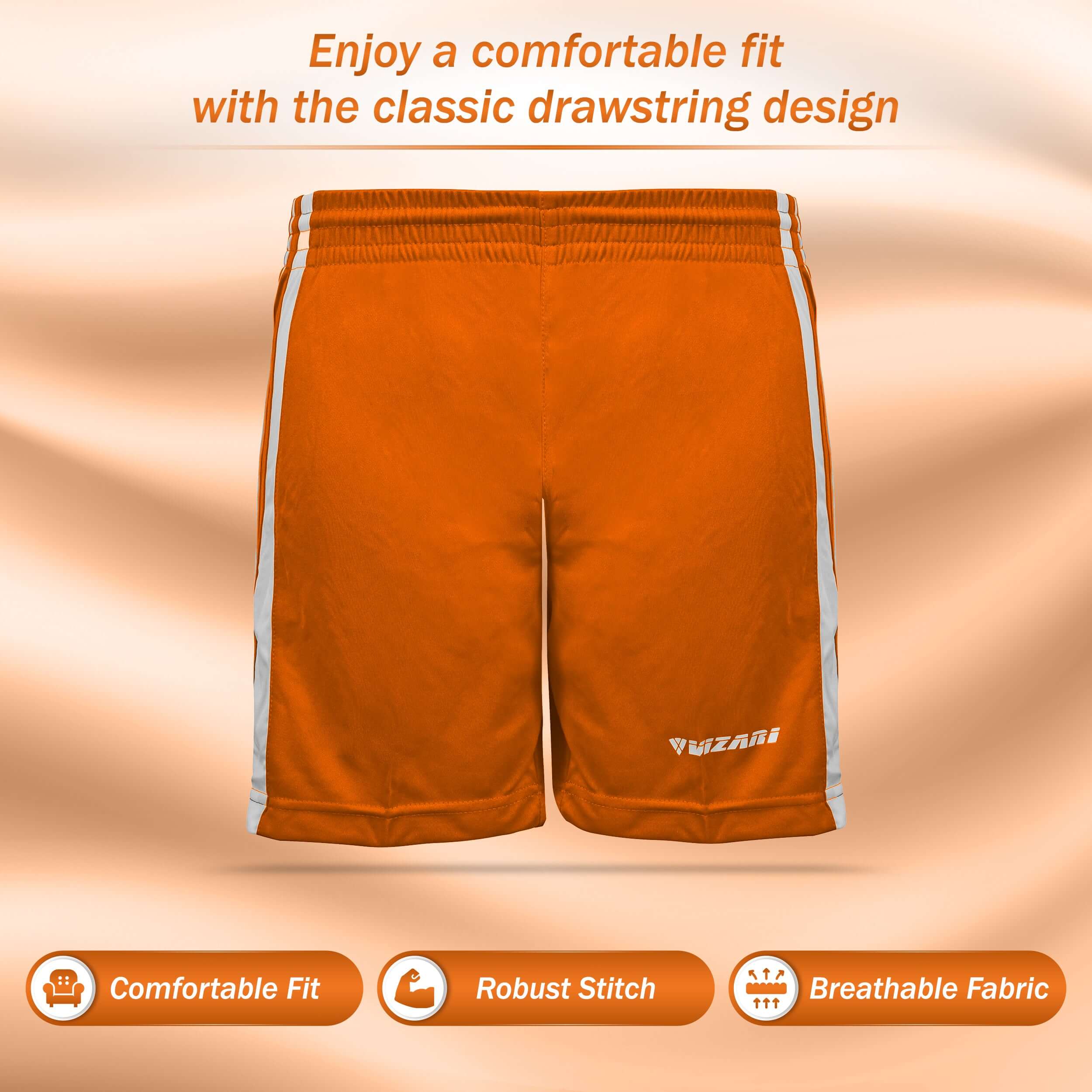 Campo Soccer Shorts - Orange