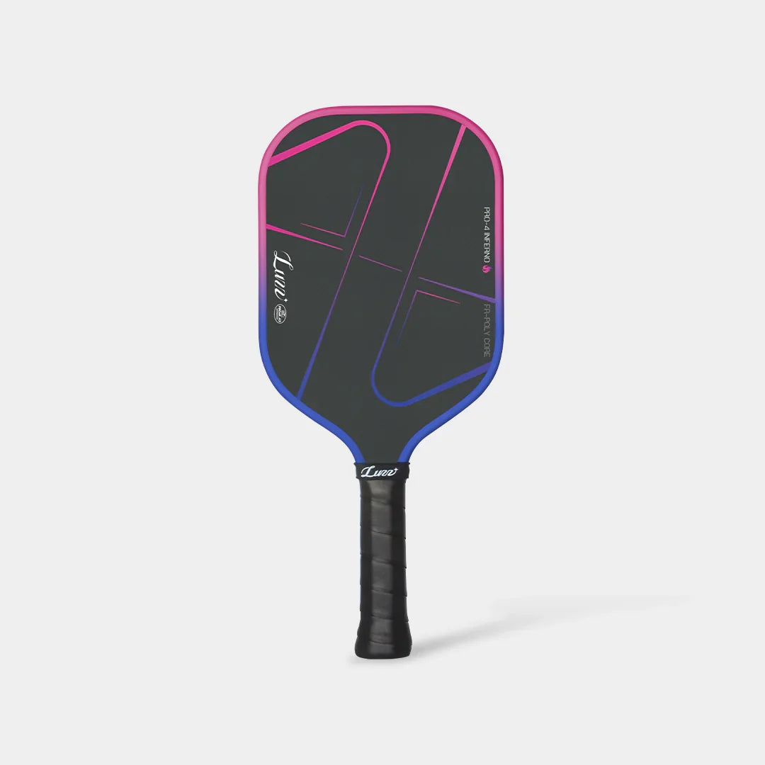 Luzz Pro 4 Inferno Mad Pickler Edition Pickleball Paddle & Cover
