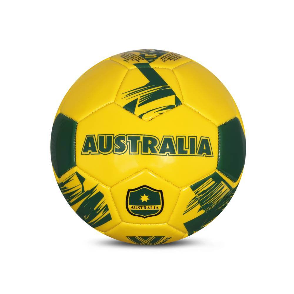 Mini National Team Soccer Balls-Australia Yellow