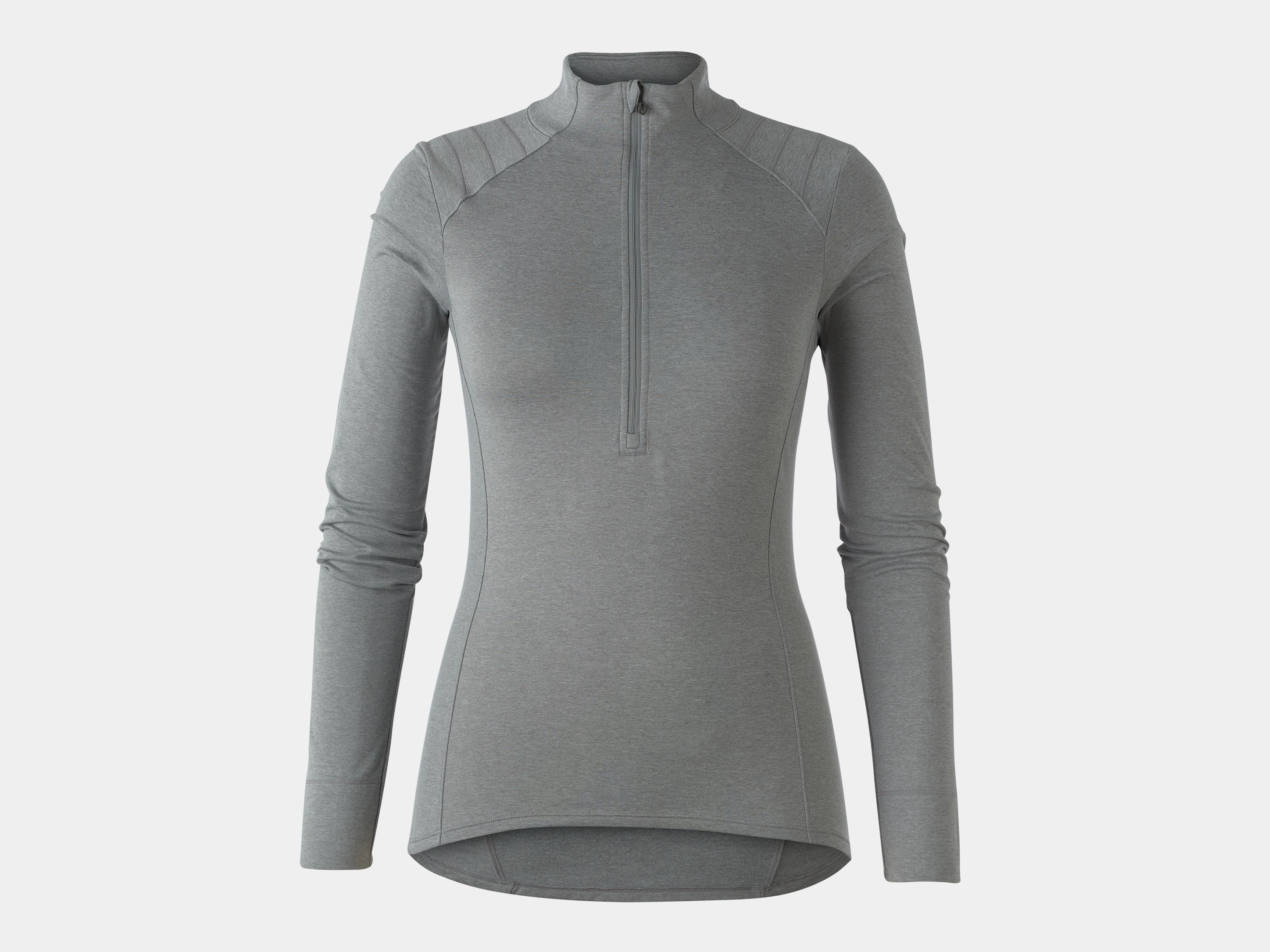 Bontrager Vella Thermal Long Sleeve LG Quicksilver Jersey
