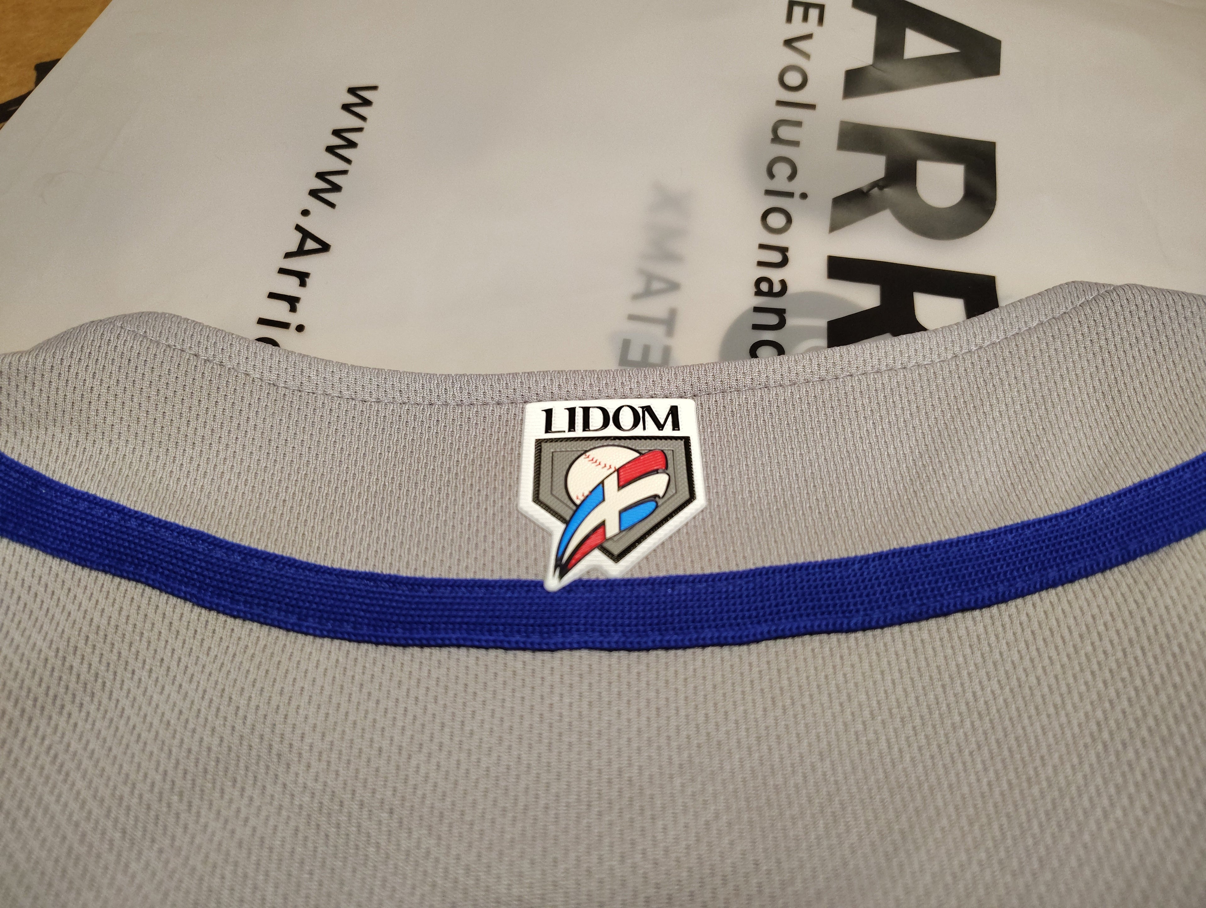 2025-2026 Official Licey Classic Gray Jersey Arrieta - Men's Fan LIDOM Baseball