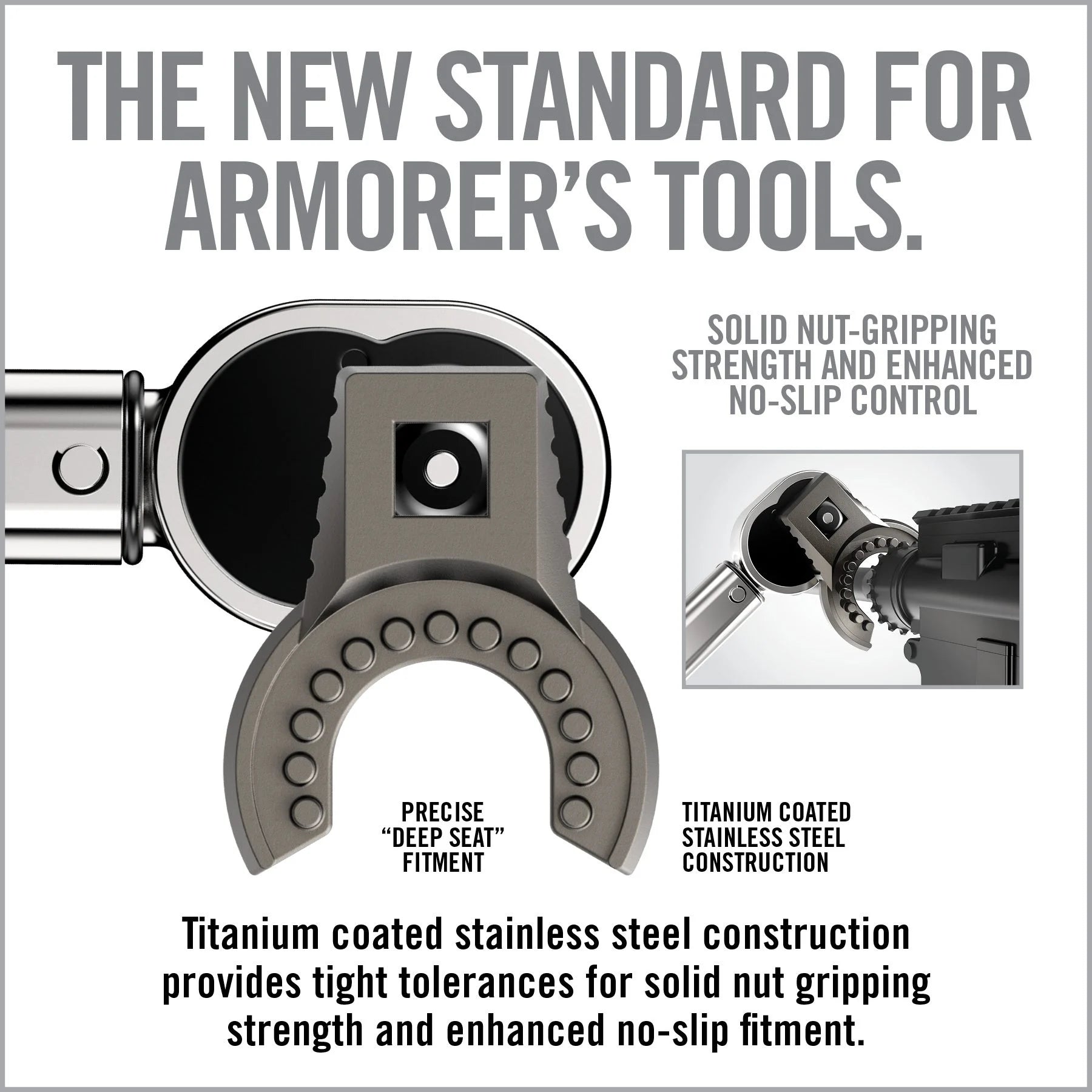 Master-Fit A2/AR15 Crowfoot Wrench Set