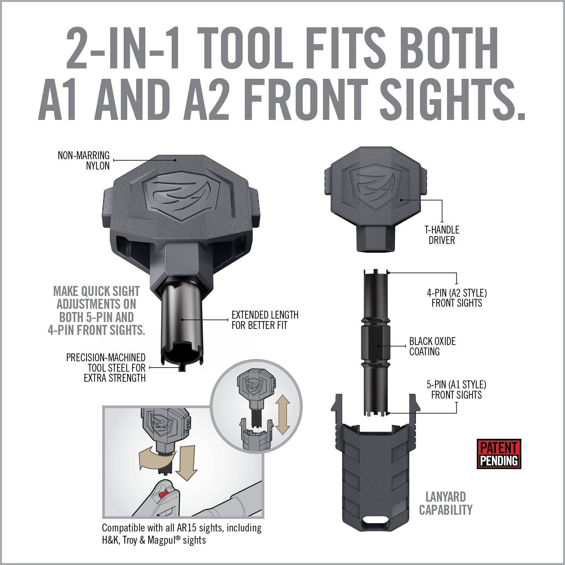 Front Sight Adjuster Pro