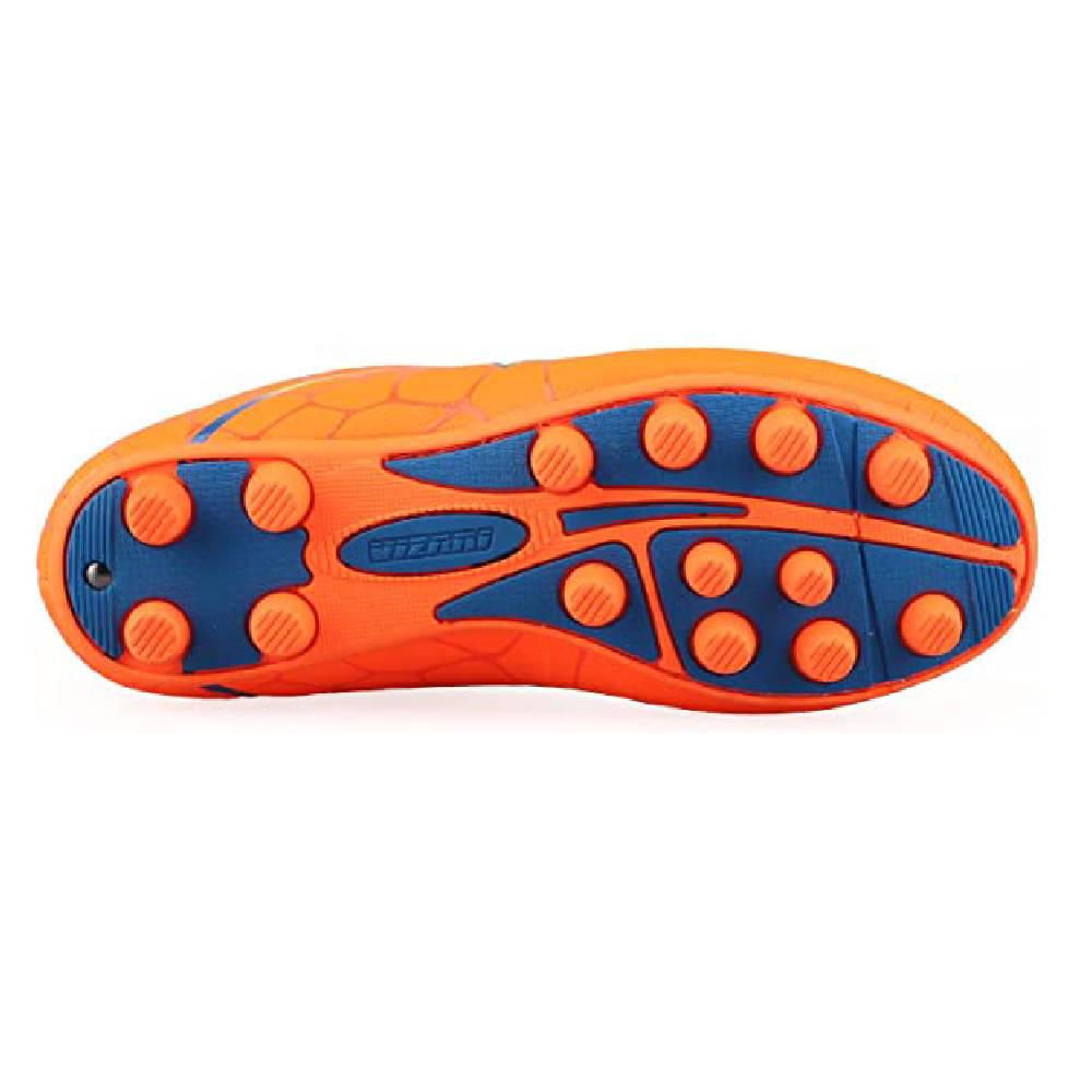 Catalina JR. Firm Soccer Shoes-Orange/Royal/Lime