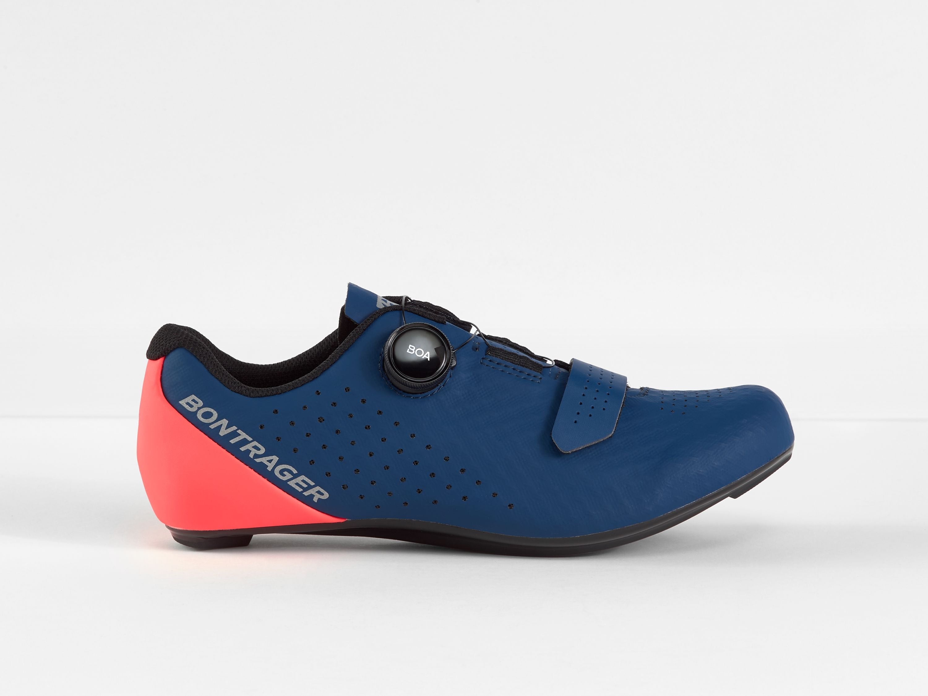 Bontrager Circuit Road 48 Nautical Navy/RadioactivCoral Shoe