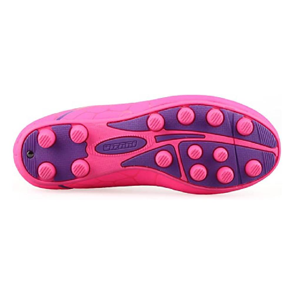 Catalina JR. Firm Ground Soccer Shoes-Pink/Purple/Yellow