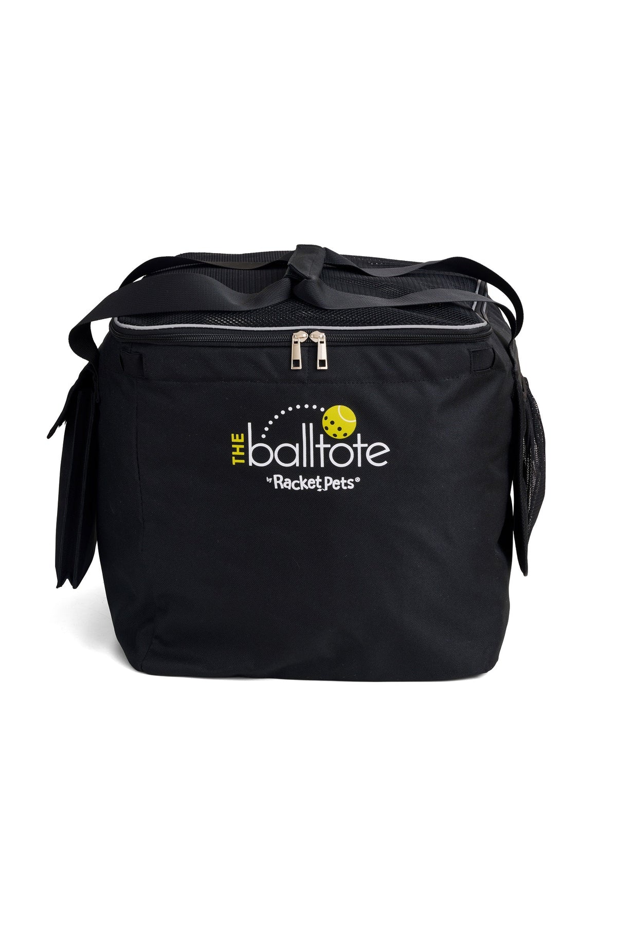 Ball Tote - Black Replacement Bag for Tennis and Pickleball Pro Teaching Cart