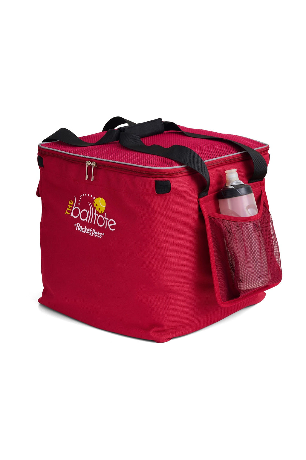 Ball Tote - Red Replacement Bag for Tennis and Pickleball Pro Teaching Cart