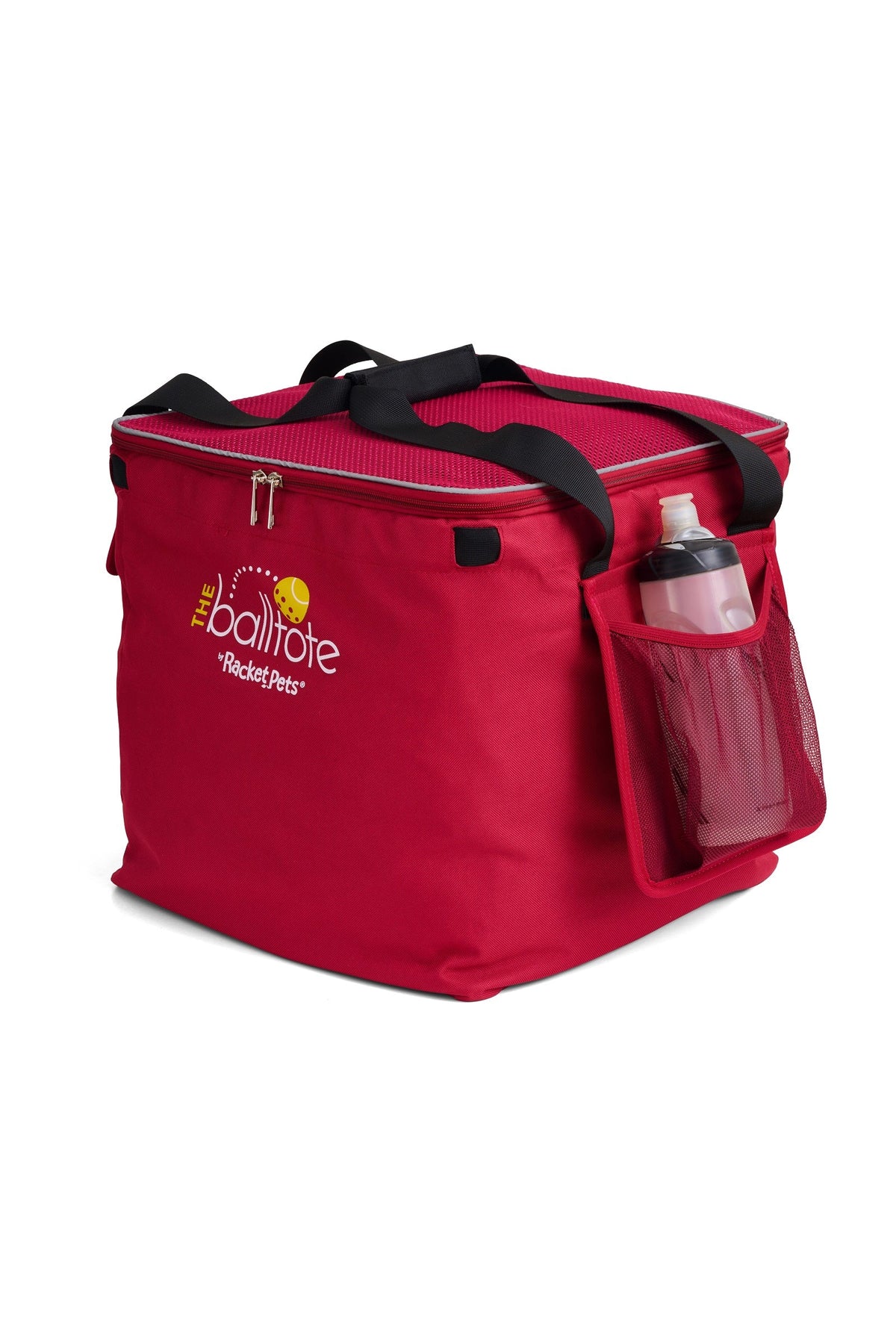Ball Tote - Red Replacement Bag for Tennis and Pickleball Pro Teaching Cart
