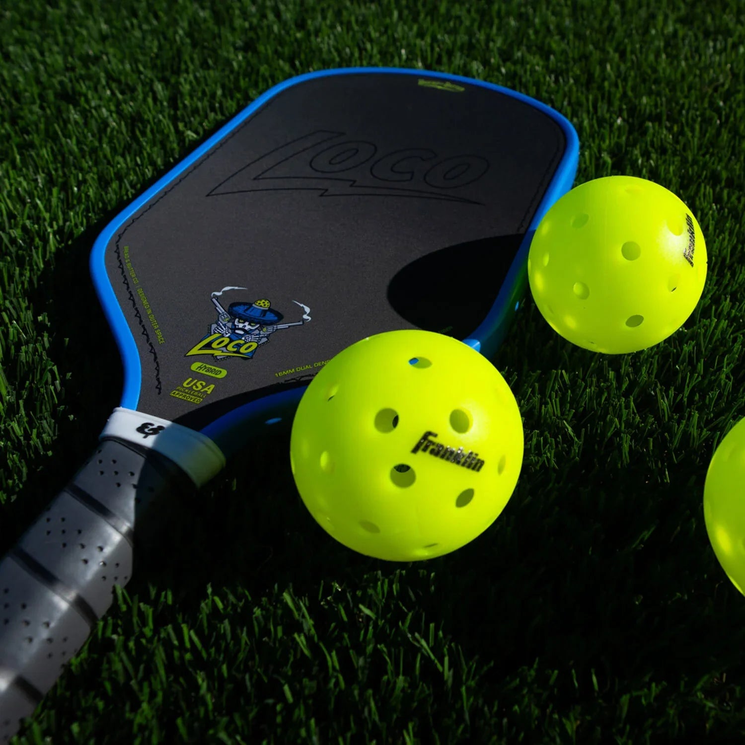 Bread & Butter Loco Hybrid AZUL Blue Pickleball Paddle