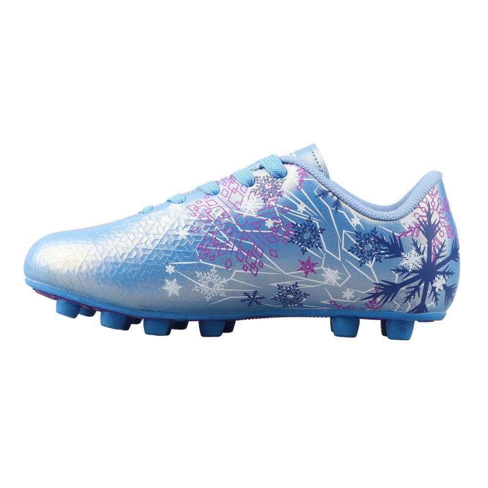 Vizari Sports Frost 3 Youth Firm Ground Soccer Cleats for Natural Grass and Outdoor Play- Blue