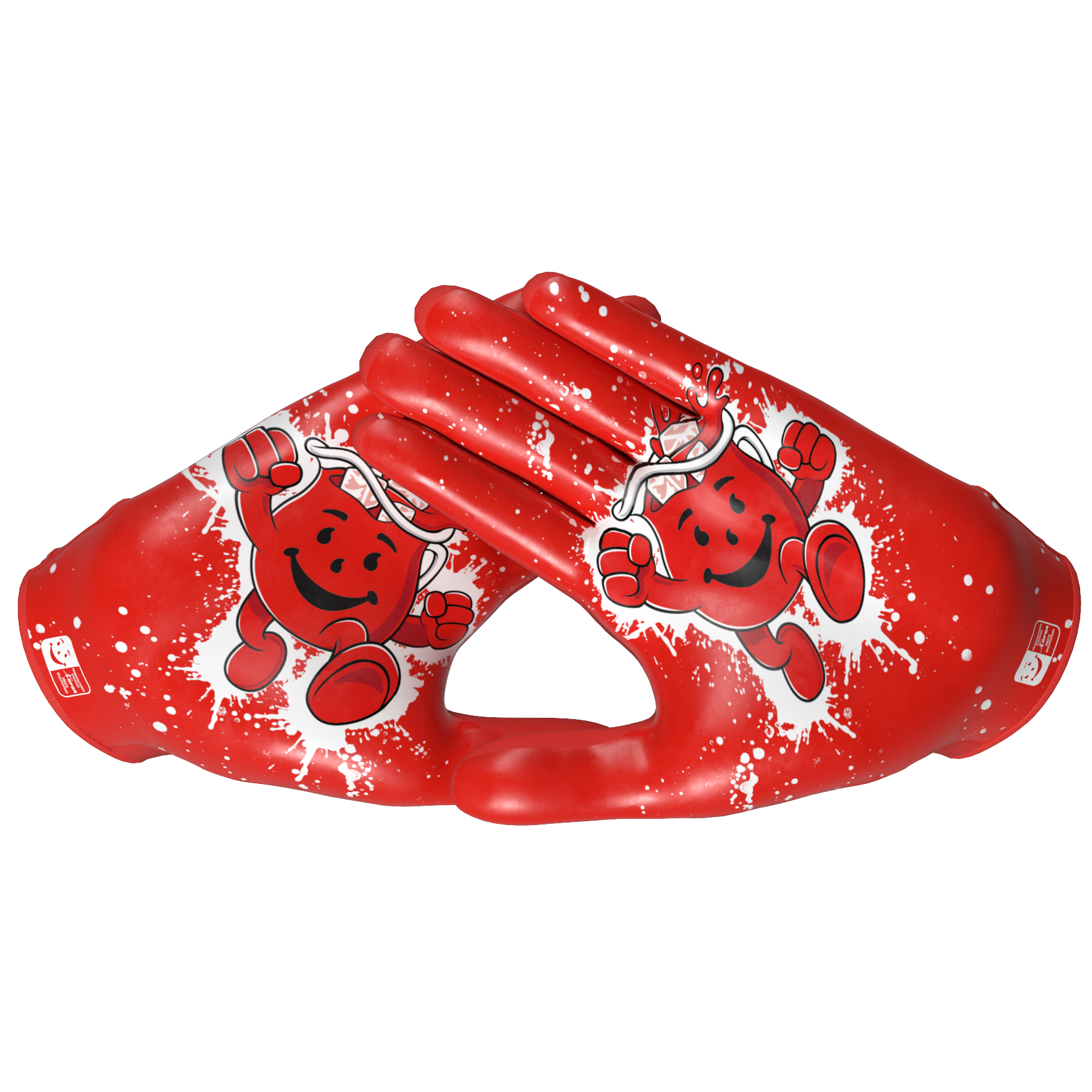 Kool-Aid 'Cherry' Football Gloves - VPS4 by Phenom Elite