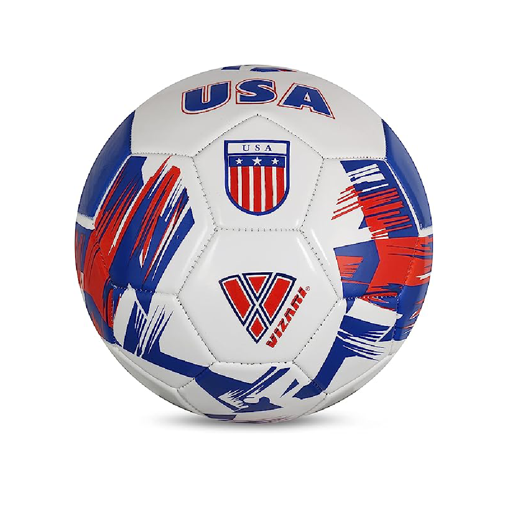 Mini National Team Soccer Balls-USA White