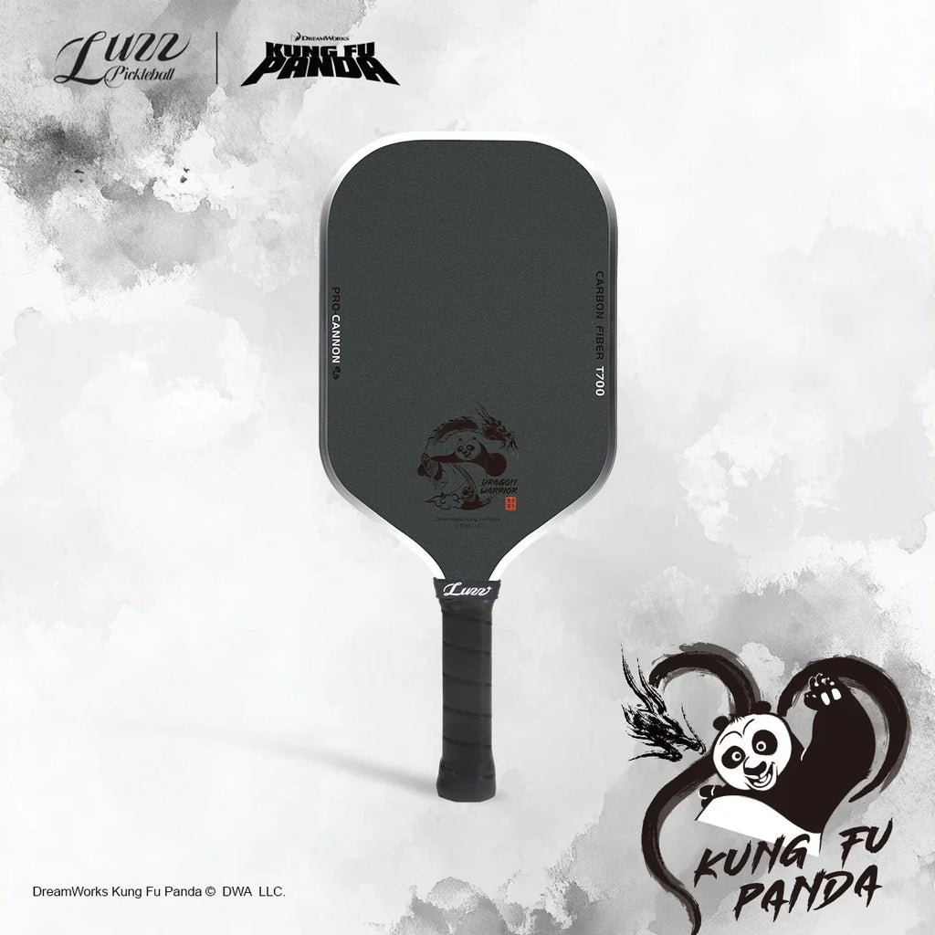Luzz Kung Fu Panda Cannon Pickleball Paddle & "Master Po" Cover