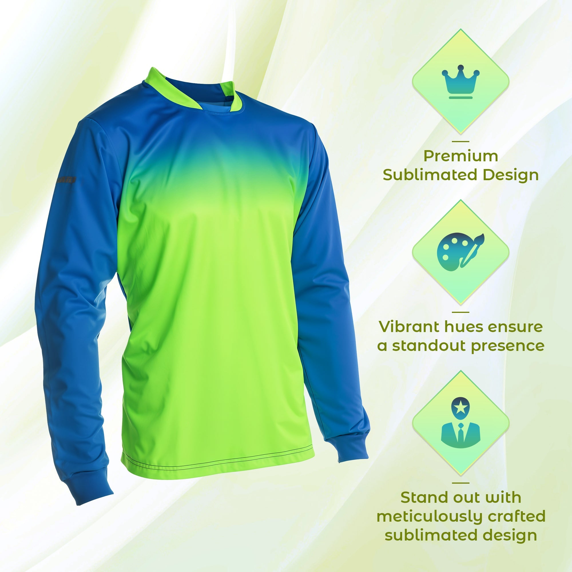 Vallejo Goalkeeper Jersey - Royal/Green