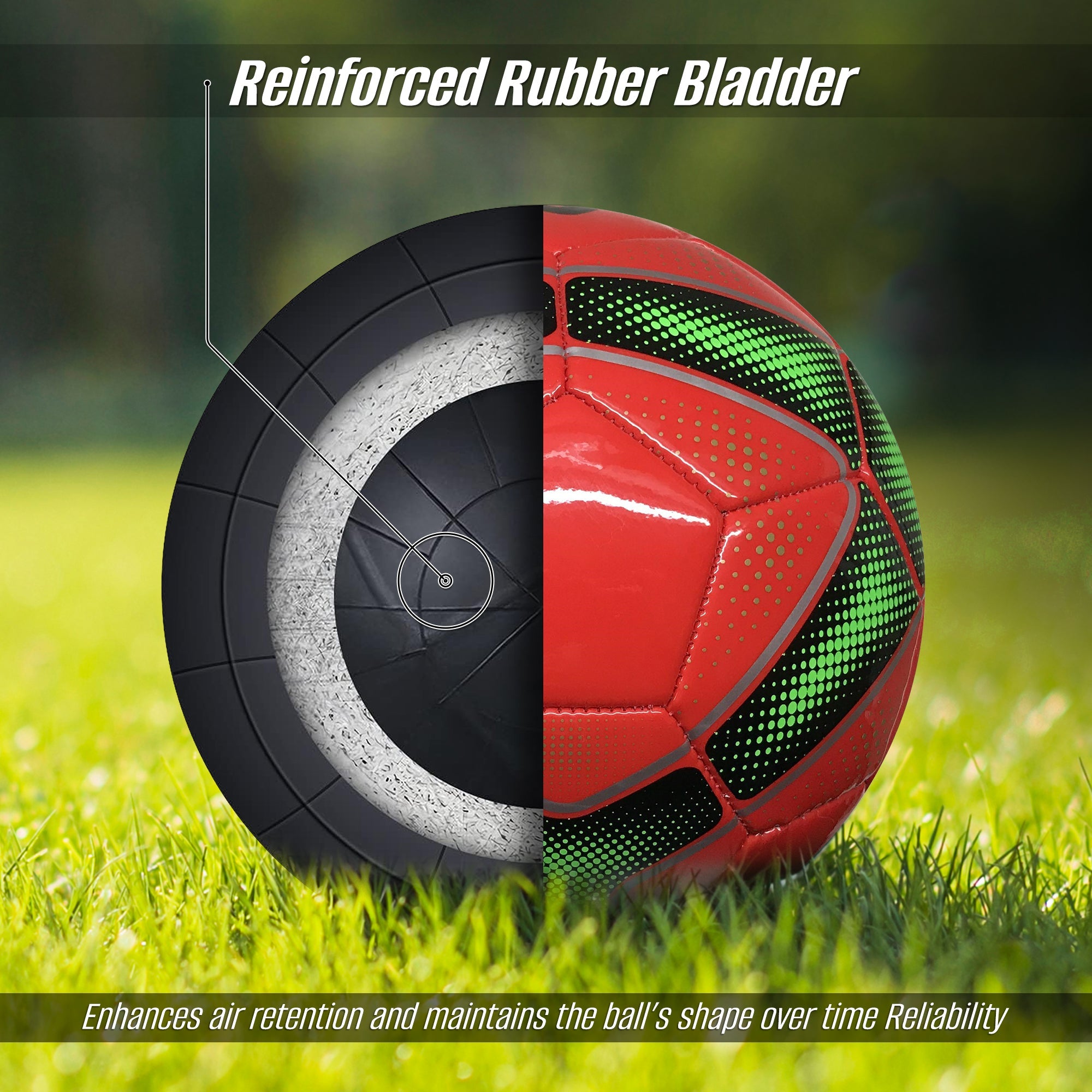 Sports Cordoba Usa Soccer Balls-Red