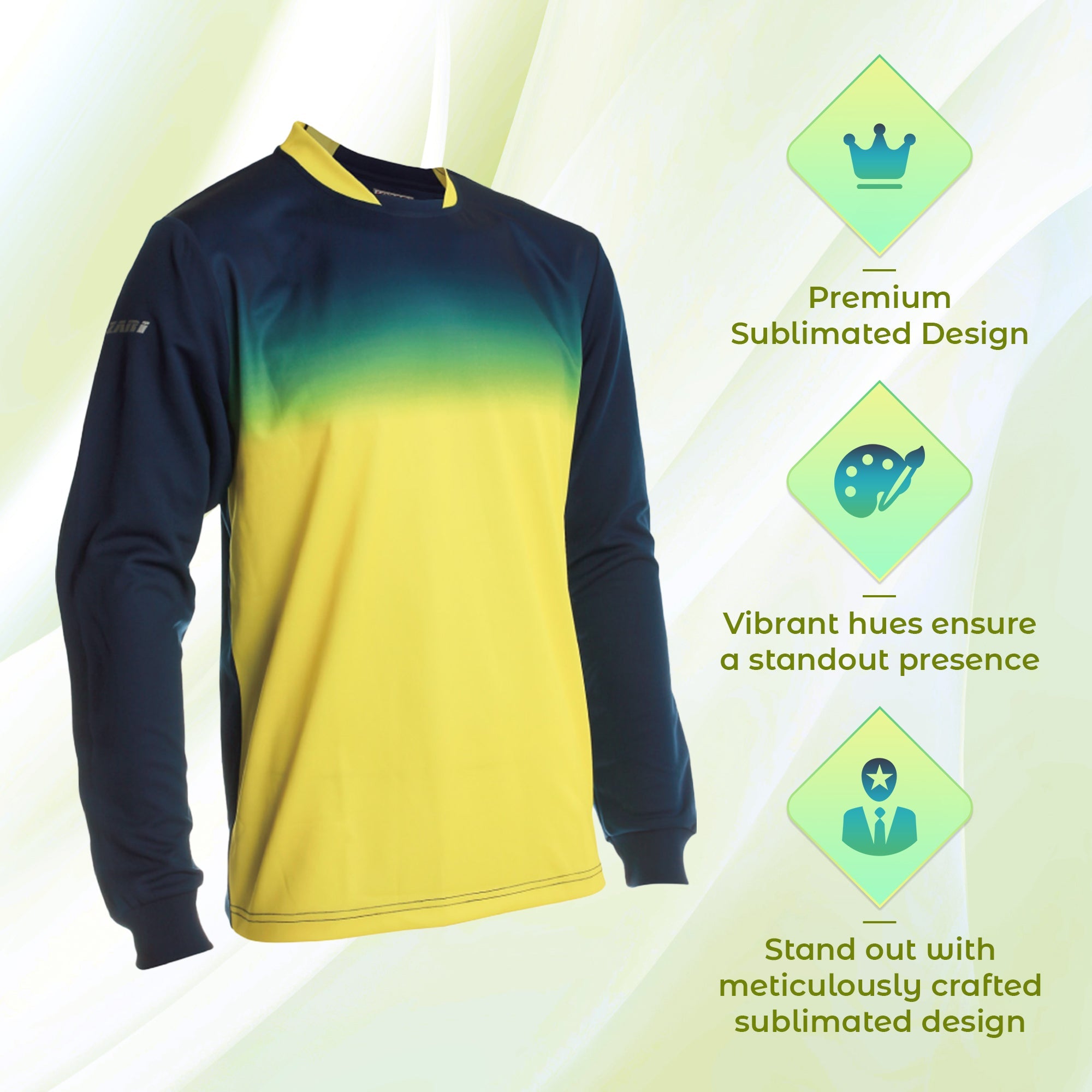 Vallejo Goalkeeper Jersey-Yellow/Black